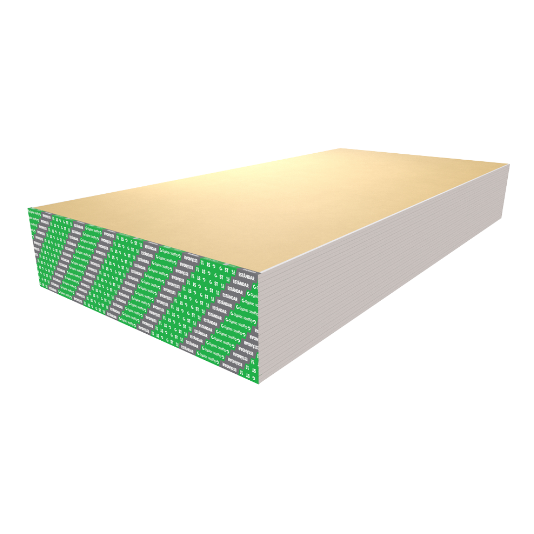 Plancha de Drywall ST 1.22 x 2.44 x 1/2''