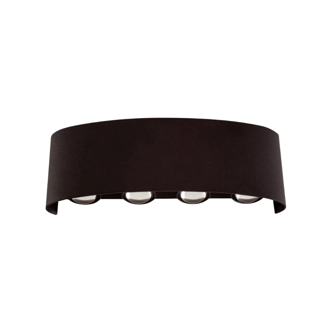 Aplique Dual Ovalado 8W Luz Cálida