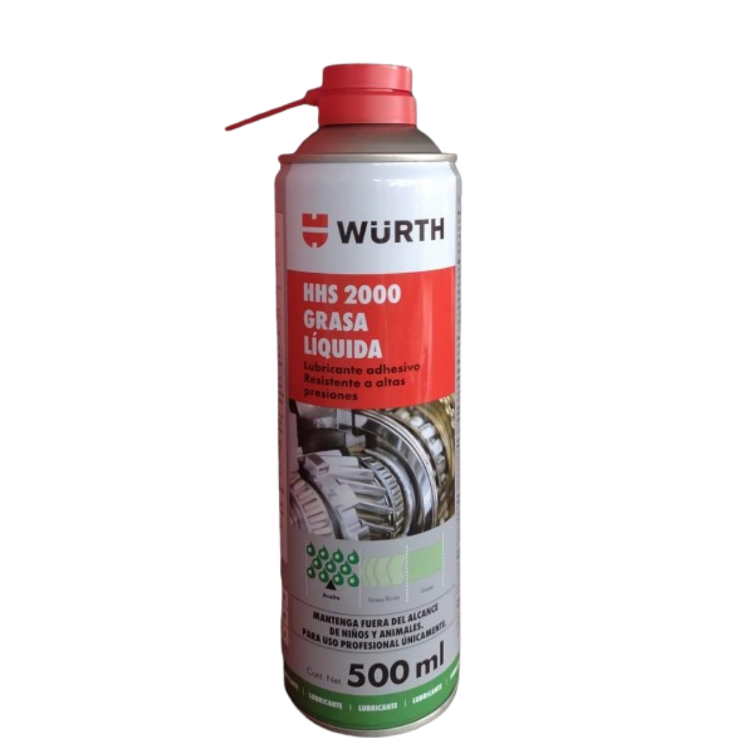 Grasa Líquida WURTH HHS 2000 x 500mL