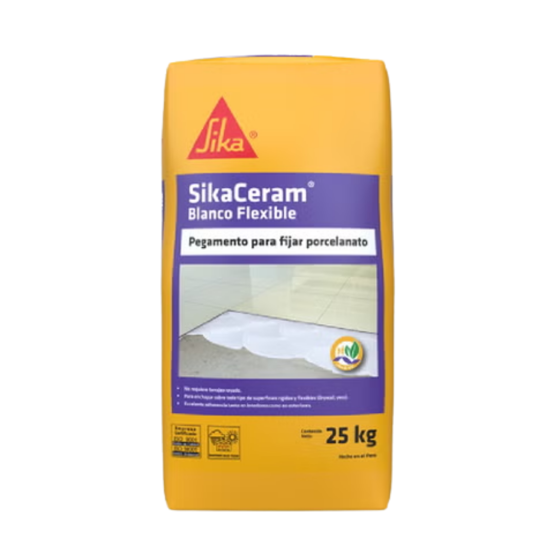SikaCeram Blanco Flexible x 25Kg