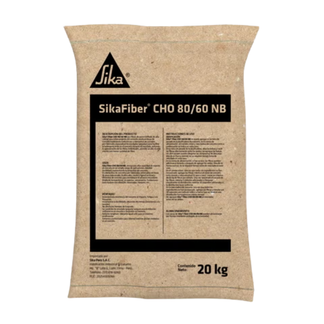 SikaFiber CHO 80/60 NB x 20Kg