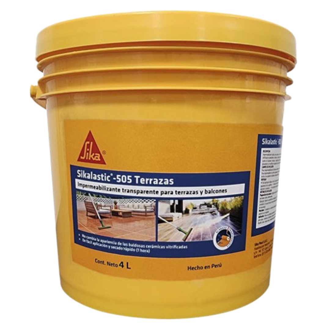 Sikalasitc-505 Terrazas x 4L